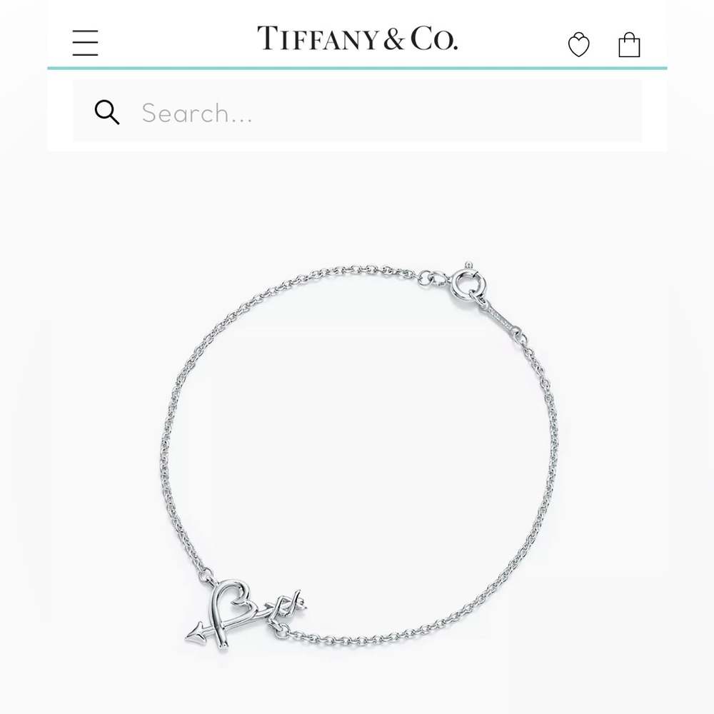 Tiffany & Co. Paloma Picasso® Loving Heart Arrow Bracelet